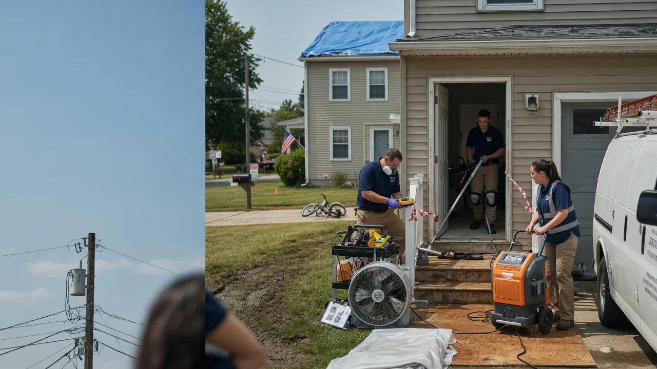 Water Damage Repair in Presque Isle, WI near me